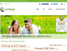 Tablet Screenshot of callcheap.de